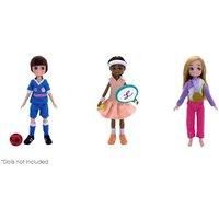 Bigjigs Toys Lottie Dolls 3 Branksea Sports Club Outfits