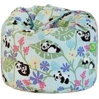Large Purple Panda Bean Bag With Beans By Bean Lazy
