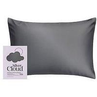 Silver Cloud Satin Pillowcase Infused with Silver Ions for Hair & Beauty benefit