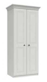 Rendlesham 2 Door Wardrobe - White