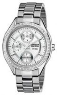 Citizen Ladies Multi Dial Stone Set Bracelet Watch