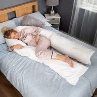 Mother&Baby Organic Cotton 12ft Pregnancy Pillow