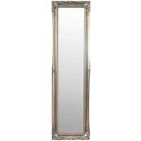 MirrorOutlet Large Silver Antique Style Ornate Dress Big Wall Mirror 5Ft6 X 1Ft6 167cm X 45cm, 167x45x5