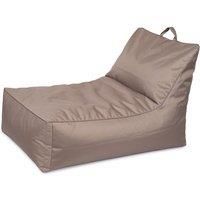 Kaikoo Faux Leather Occasional Bed - Chocolate, Black