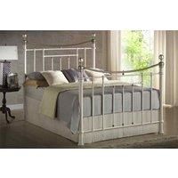Birlea Furniture Furniture Bronte King Size Bed, Cream