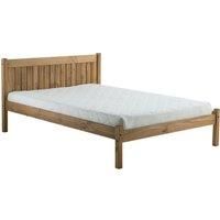 Birlea Rio Bed - Wood, Waxed Pine, Small Double