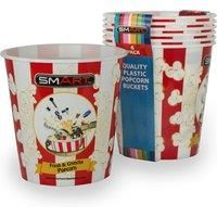 Smart Large Popcorn Buckets Pack Of 6 - SPB600