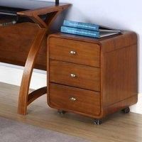 Jual Helsinki Walnut 3 Drawer Pedestal