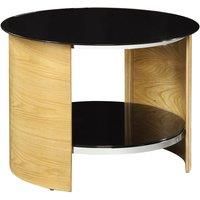 Jual San Marino Oak Round Lamp Table