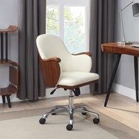 Jual San Francisco Walnut Executive Office Chair, Brown