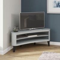 Jual JF709 Curved Corner TV Stand - Grey
