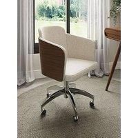 Jual Furnishings San Francisco Walnut Fabric Office Chair