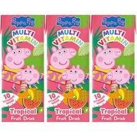 Peppa Pig Multi-Vitamin Tropical Juice Drink 3 x 200ml