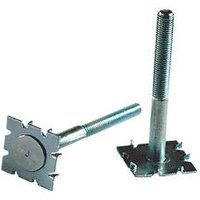 Joyner Bolt Bright Zinc-Plated Steel Spiked Timber Fixings M10 x 115mm 10 Pack (7844K)