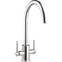 Fresssh Newport Twin Lever Mixer Tap - Chrome