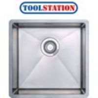 Stainless Steel Single Bowl Kitchen Sink 450 x 440 x 190mm
