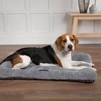 Scruffs Cosy Dog Crate Mat (XS), 60 x 45cm, Grey