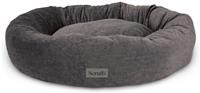 Scruffs Oslo Donut Dog Bed - Stone Grey - XX Large