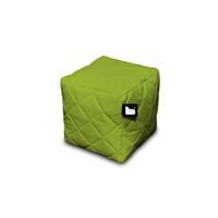 Extreme Lounging B-Box Quilted Footstool, Lime