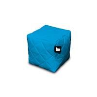 Extreme Lounging B-Box Quilted Footstool, Aqua