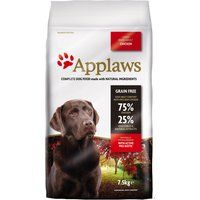 7.5kg Applaws Dry Dog Food - 5kg + 2.5kg Free! * - Adult Large Breed - Chicken (7.5kg)