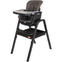 Nova Evolutionary Highchair - Tutti Bambini - 7 Adjustable Modes from New Born Highchair to Toddler Seat - Birth to 12 Years Quick fold, Travel Case (Black)
