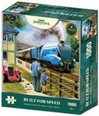 Kevin Walsh Nostalgia collection 1000 piece jigsaw " BUILT FOR SPEED "