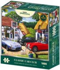 Kidicraft Nostalgia Classic Car Club 1000 Pieces Puzzle
