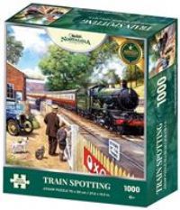 Kidicraft Nostalgia Train Spotting 1000 Pieces Puzzle