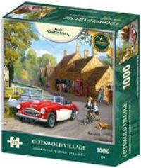 Kidicraft Nostalgia Cotswold Village 1000 Pieces Puzzle
