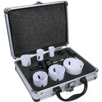 Mexco Premium Plumbers Holesaw Kit (9 Piece) Plastic