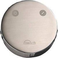 Abode AT2055 Swich Water Filter Diverter - Round Handle in Brushed Nickel with Hard Water Filter