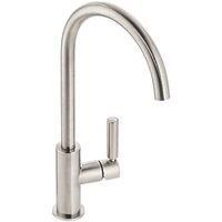 Abode Globe Single Lever Mono Mixer Kitchen Tap Brushed Nickel (410RK)