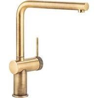 Abode Fraction Mono Mixer Kitchen Tap Antique Brass (415RK)