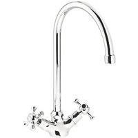 Abode Burford Mono Kitchen Sink Mixer Chrome (908RK)