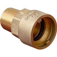 Unbranded Salvus Gas Straight Bayonet Socket 1/2" Brass