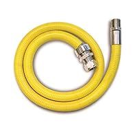 SALVUS - HOB MATE GAS CONNECTING HOSE 1m x 1/2" BSPT MALE