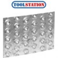 Galvanised Nail Plate 80 x 150mm