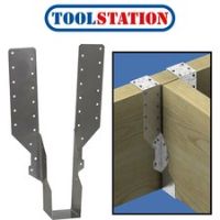 Stainless Steel Light Duty Hanger - Standard Leg 75 x 258mm