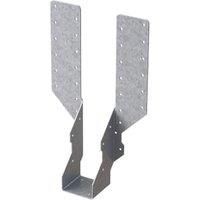 BPC Fixings Galvanised Standard Leg Timber to Timber Joist Hanger 10-Piece Set, 50 mm Width