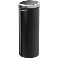 HOMCOM 50L LUXURY Automatic Sensor Dustbin Kitchen Waste Bin Rubbish Trashcan Auto Dustbin Stainless Steel with Bucket Black 30.5 * 30.5 * 81.5CM