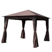 Outsunny 300 x 300 CM Garden Metal Gazebo Marquee Patio Party Tent Canopy Shelter Pavilion New