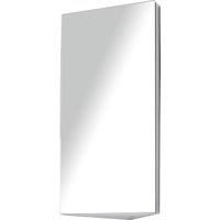 Wall Mounted Bathroom Mirror Glass Storage Stainless Steel Cupboard 4 Pattern