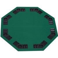 HOMCOM 1.2m/48Inch Foldable Poker Table W/ Carrying Bag