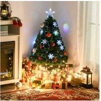 3FT Artificial Christmas Xmas Tree LED Snowflake from 7.99