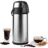VonShef 5L Tea Urn Airpot Coffee Flask Pump Drinks Dispenser Office Insulated