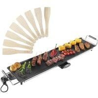 VonShef Electric XXL Teppanyaki Table Top Grill Griddle Plate BBQ - 90x23cm