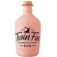 TWIN FIN Coconut And Lychee Rum - 70cl