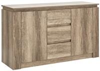 OAK BOOKSHELF BOOKSIDE TV UNIT STAND COFFEE LAMP TABLE SIDEBOARD LIVING ROOM