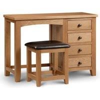 Julian Bowen Marlborough Single Pedestal Dressing Table